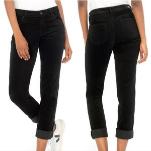 Kut Corduroy 30.5" inseam Catherine Boyfriend Pants, size 4